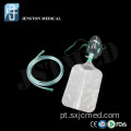 Máscara de oxigênio de PVC com bolsa de reservatório máscara anti-respiratória